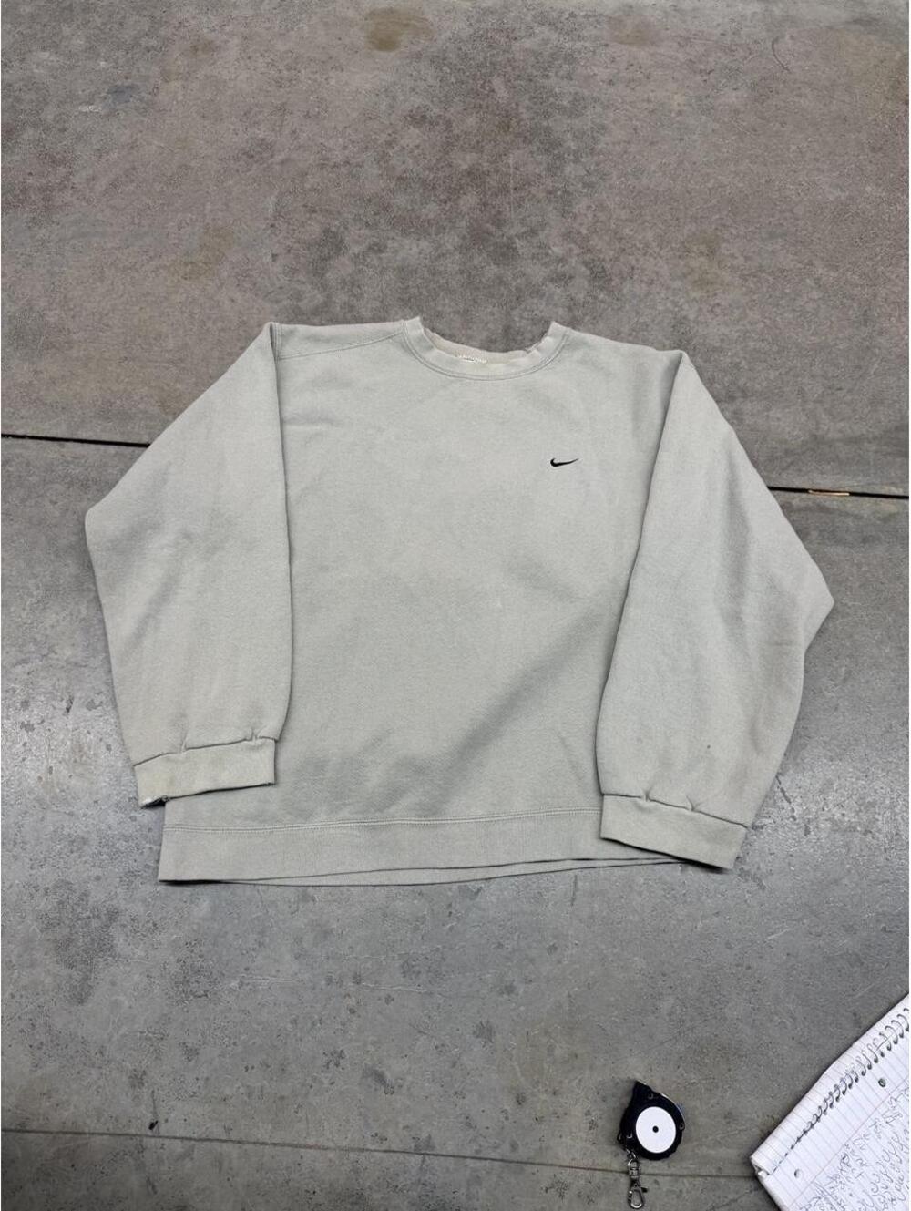 vintage nike mint green small swoosh made in usa crewneck size medium
